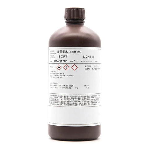 TOYO Soft UV Ink - 1L for Ricoh Gen5/Gen6, KM1024 & CE4M Light Magenta ink bottle