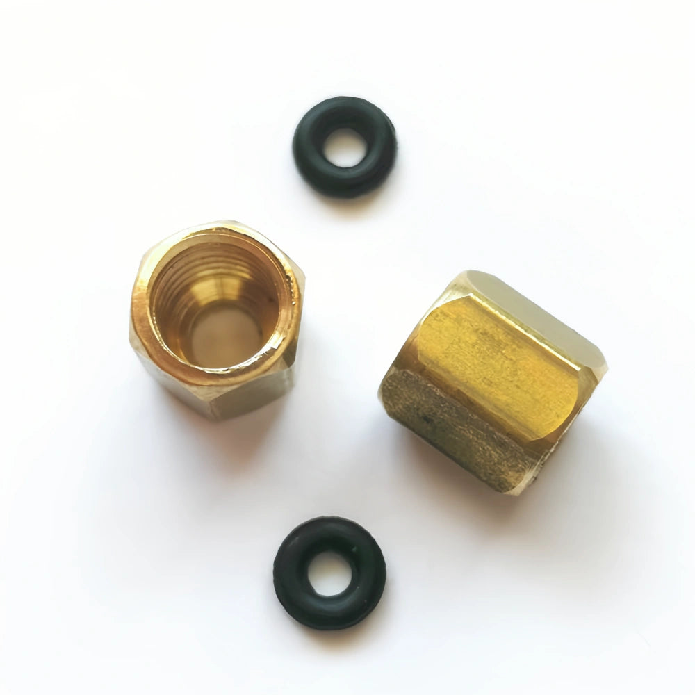 Threaded Ink Connector - 3x2mm Brass Tube Fitting product image 4