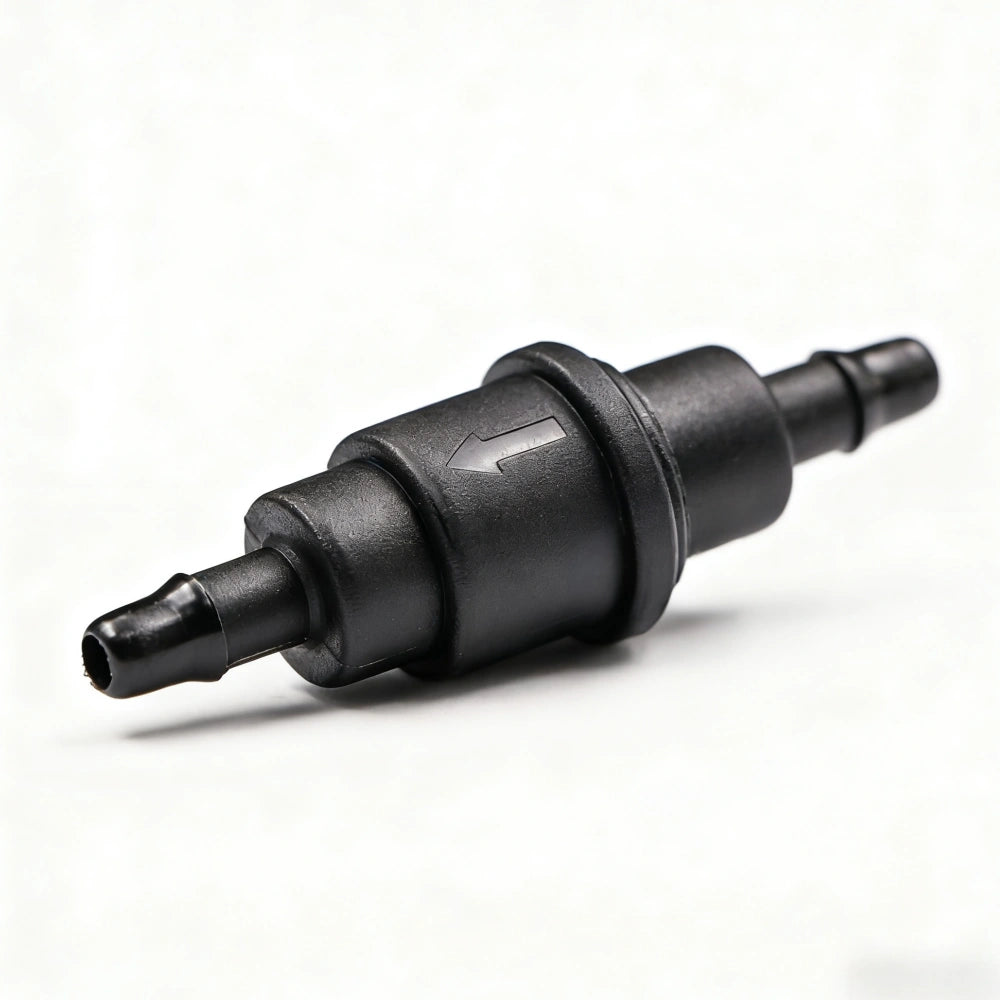Black UV Ink Check Valve - 3mm / 4mm Tube One-Way Valve product image 3