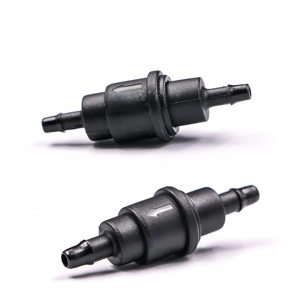 Black UV Ink Check Valve - 3mm / 4mm Tube One-Way Valve product image 5