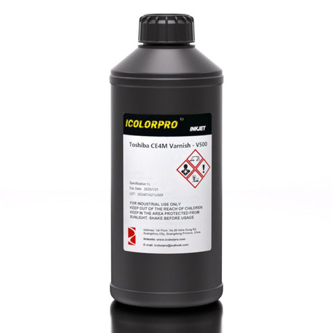 iColorPro Soft / Hard UV Varnish - 1L for Epson, Ricoh, Konica & Toshiba Printheads image 11