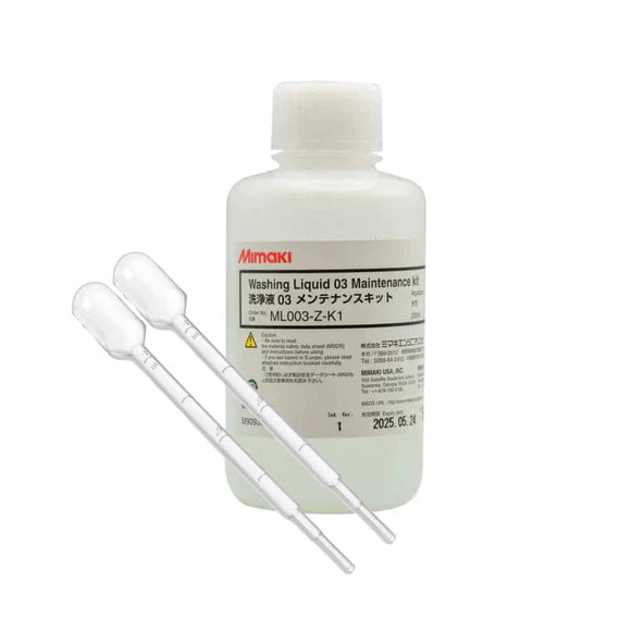 ML003-Z-K1 - Mimaki Washing Liquid 03 Maintenance Kit image 2