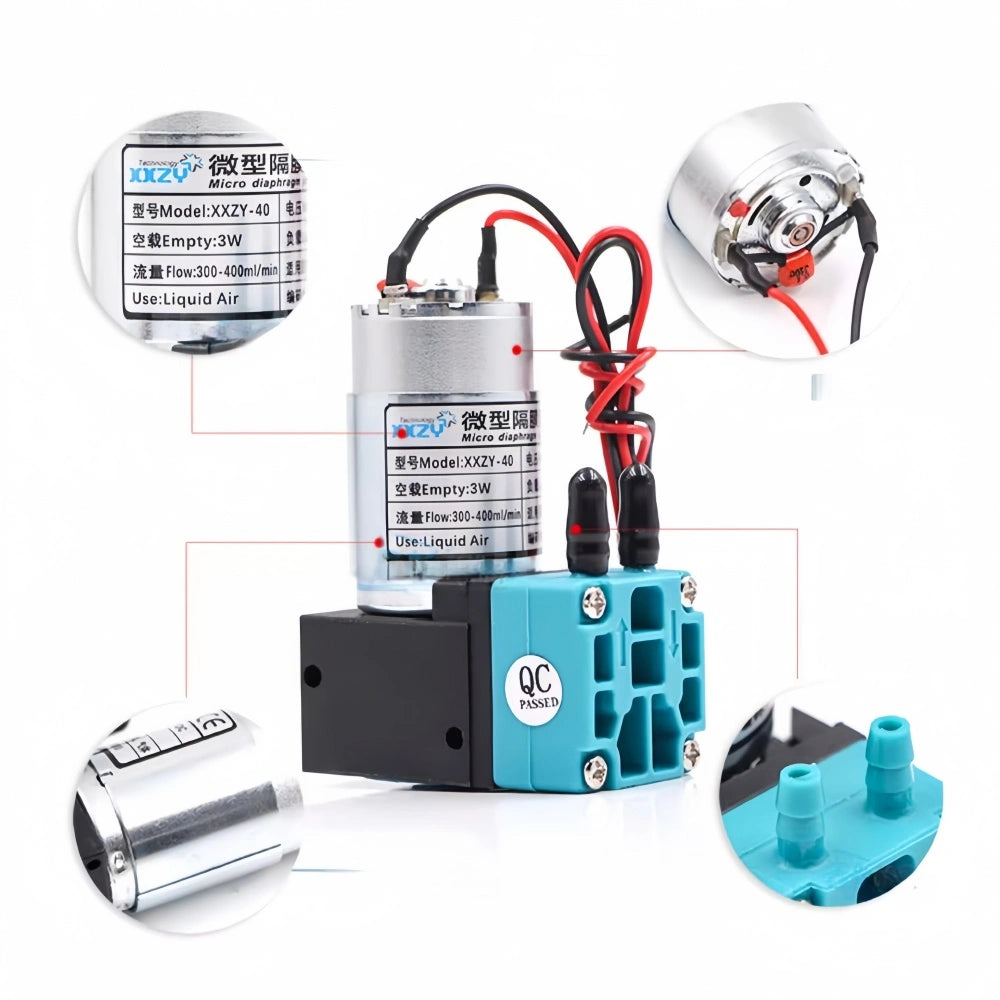 XXZY-40 24V Diaphragm Ink Pump for printer ink systems image 2