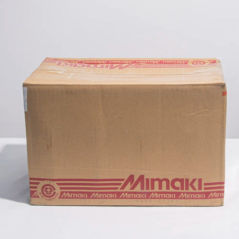 Mimaki ink packaging for UV and textile printer ink products