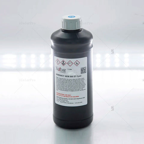 NaZdar Nem500 UV 1L Epson DX5/XP600/i3200 Ricoh Gen5i — حبر UV محايد — لنظام UV