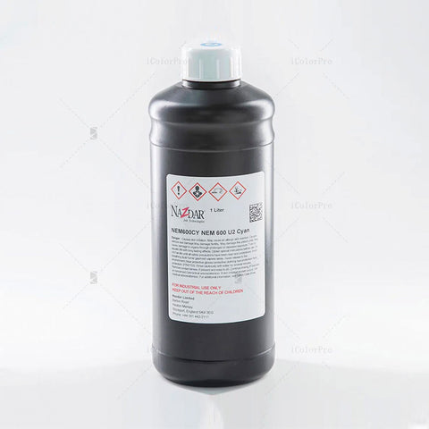 NaZdar Nem600 UV 1L Ricoh Gen5/Gen6 KM1024 CE4M — encre UV neutre — pour UV
